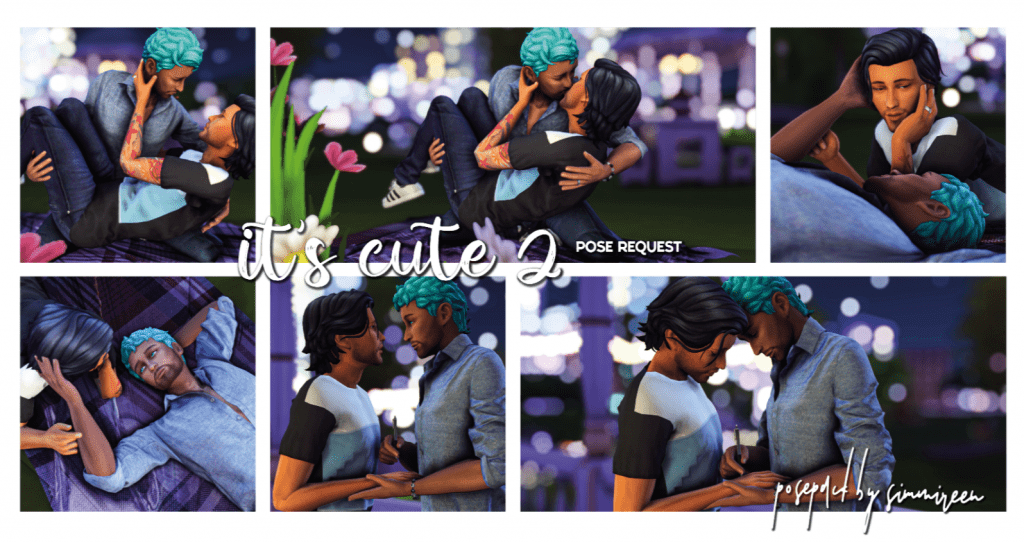 It's Cute Couple Pose Pack