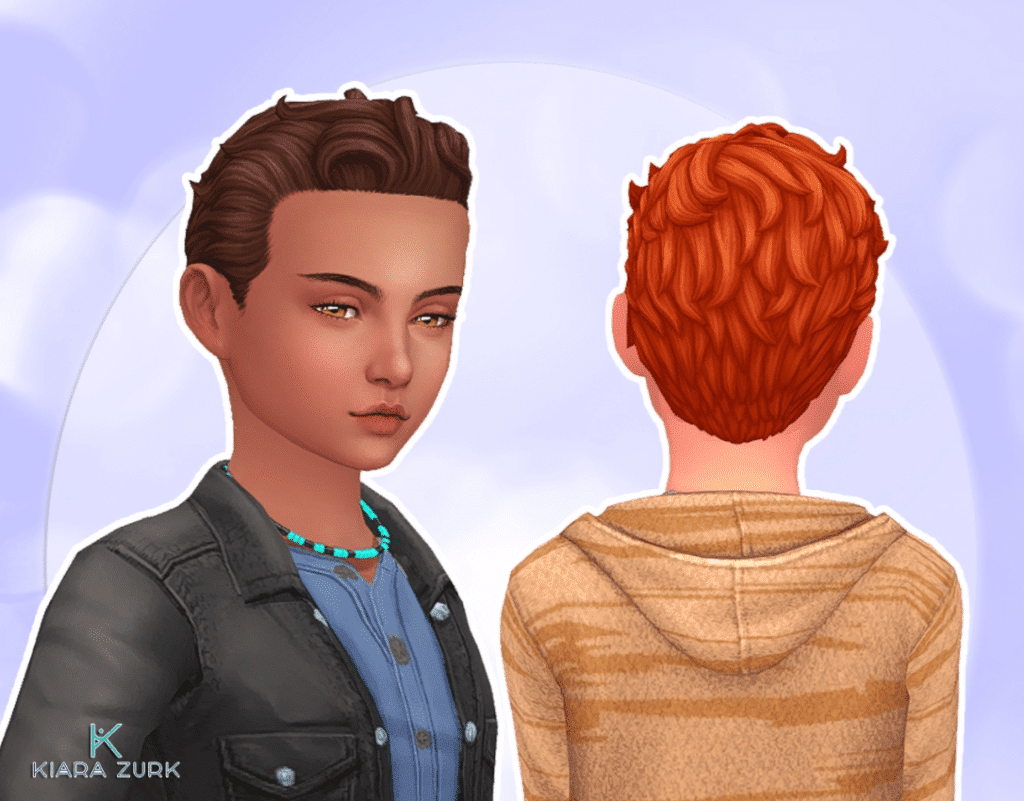 Short Cropped Curly Hairstyle for Male Children [MM]