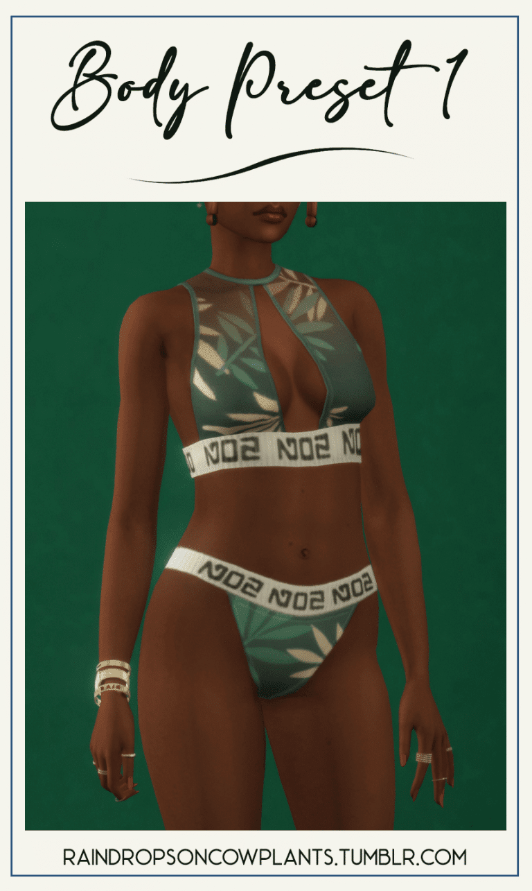 30 Of The Most Gorgeous Body Presets For Your Sims — Snootysims