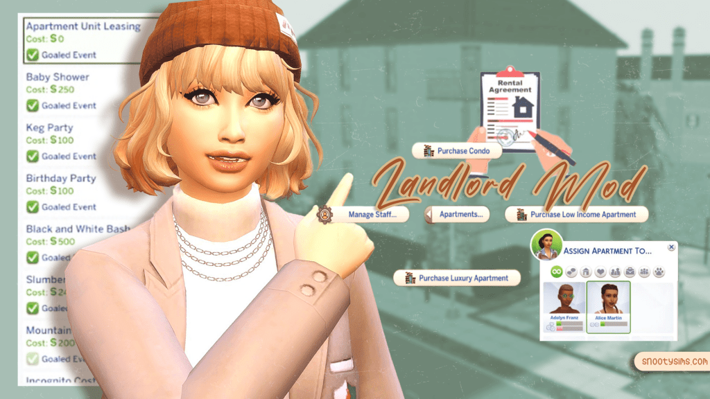 sims 4 landlord mod