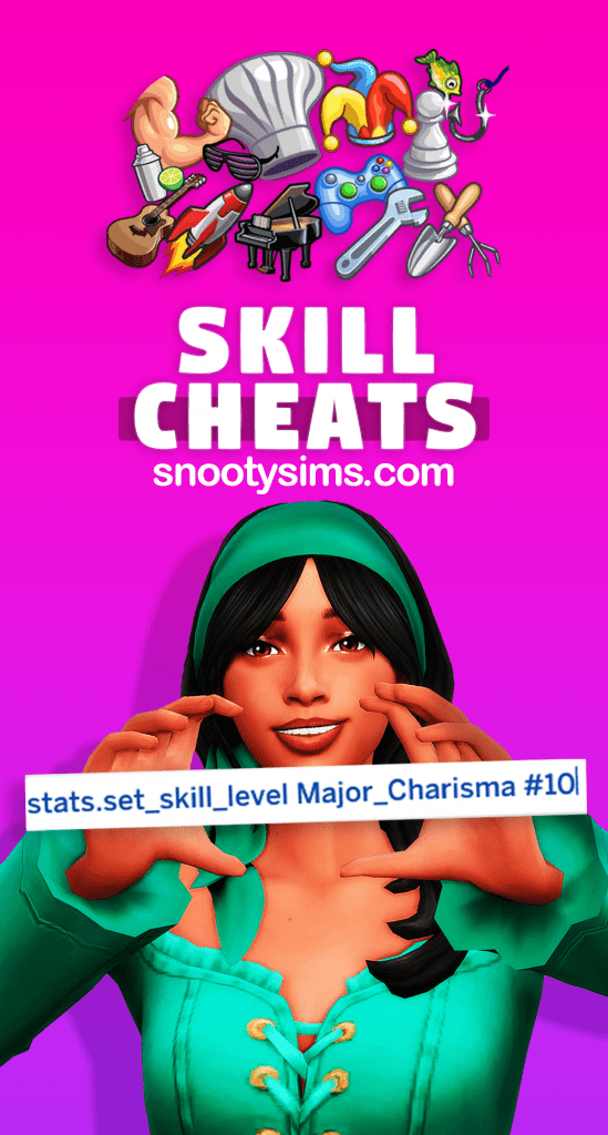sims 4 skills cheats 1