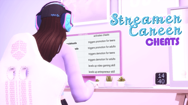 sims 4 streamer career promotion