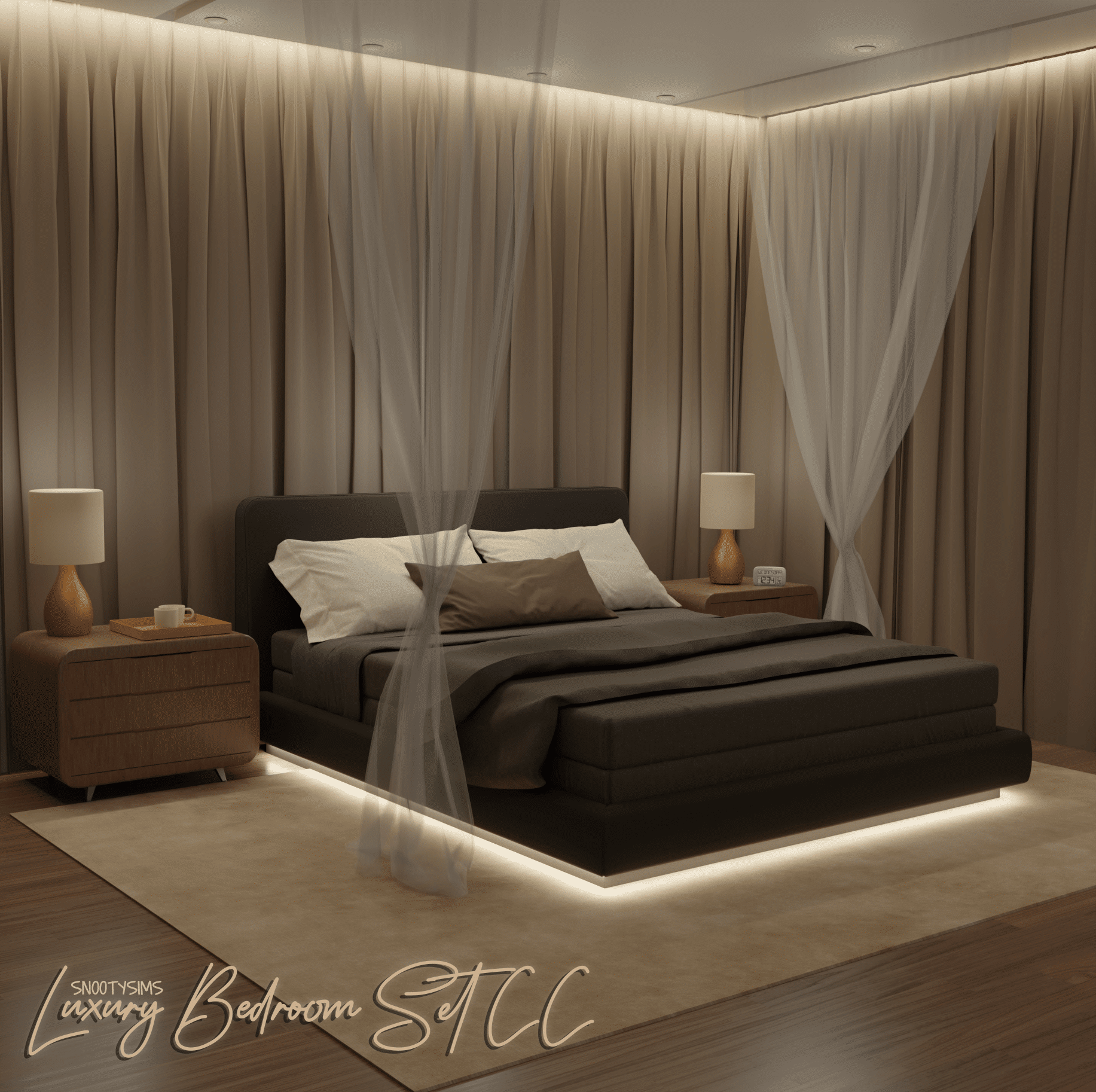 Luxury Bedroom Set SNOOTYSIMS