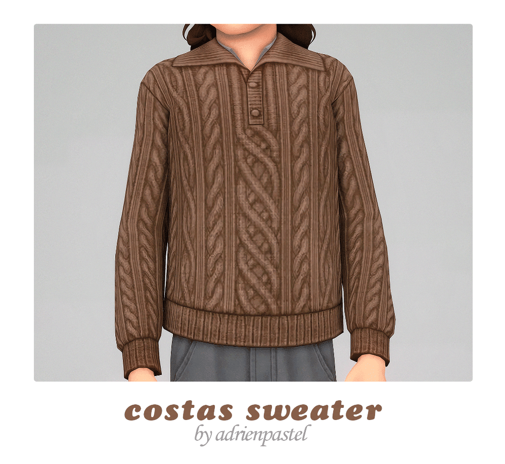 Costas Knitted Sweater for Children [MM]