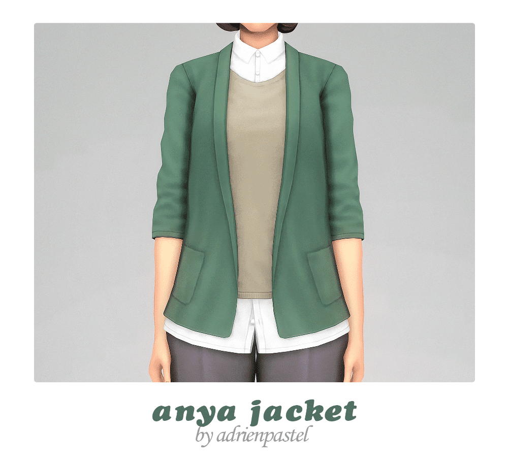 Anya Stylish Open Blazer for Female [MM]