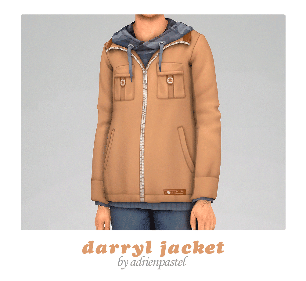 Darryl Cargo Jacket for Male [MM]