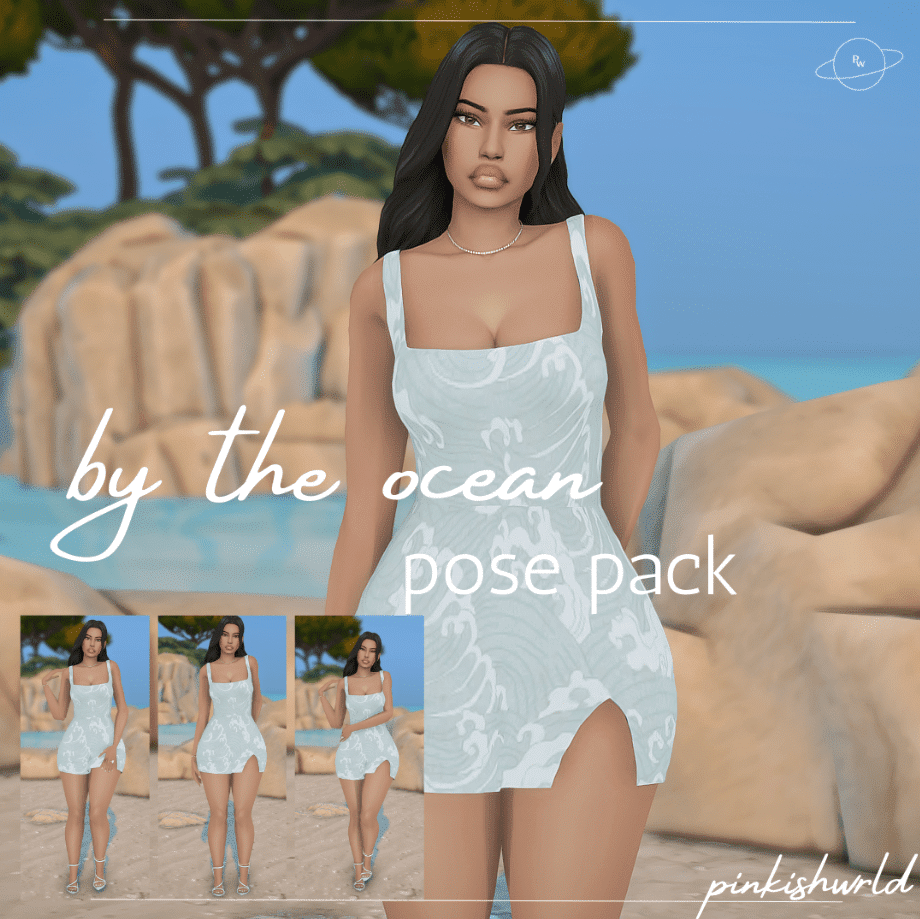 By the Ocean Single Pose Pack for Male and Female