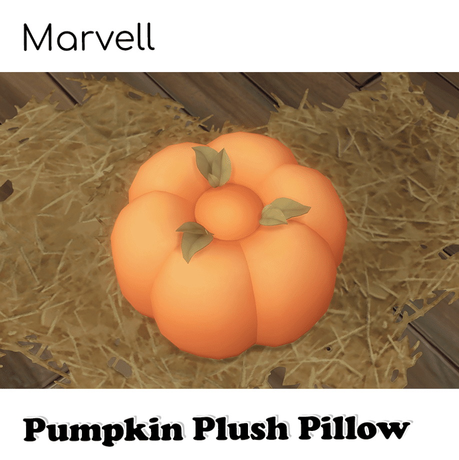 Living Room Pumpkin Plush Pillow [MM]