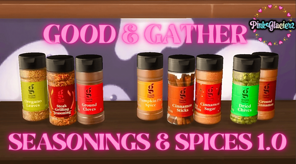 Seasonings and Spices Kitchen Decors [ALPHA]