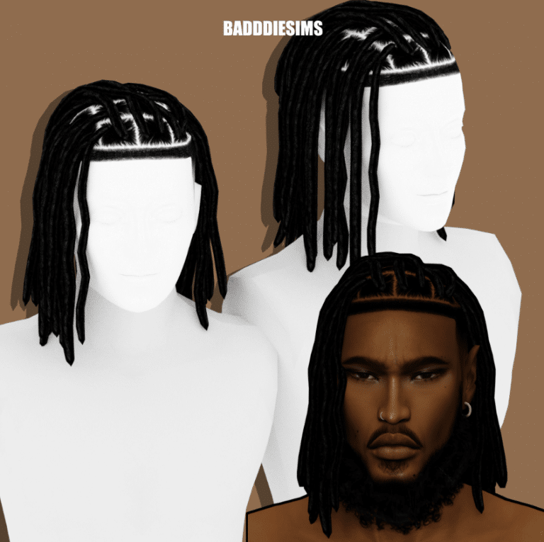 Stylish Long Dreadlocs Hairstyle for Male [ALPHA]