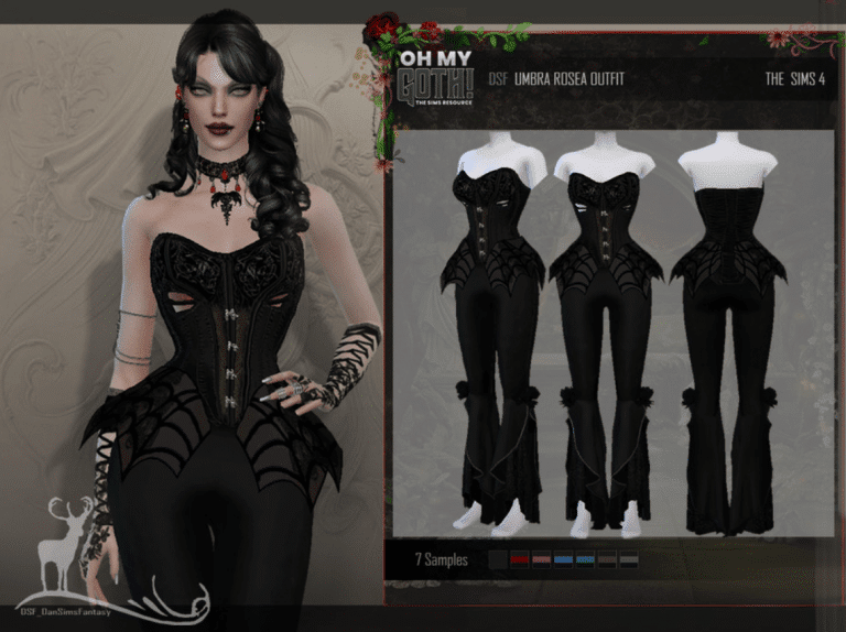 100+ Goth CC Finds for The Sims 4 — SNOOTYSIMS