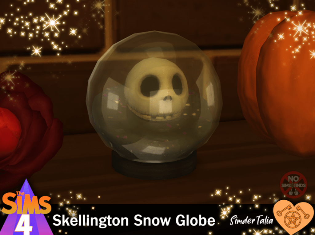 Skellington Snow Globe Decor [MM]