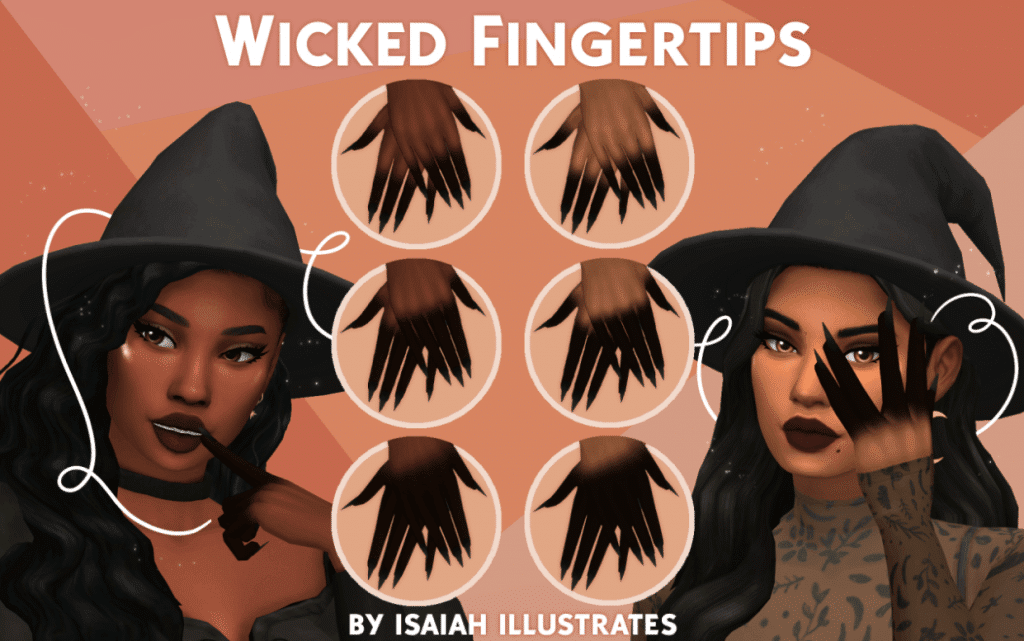 Wicked Fingertips for Female [MM]
