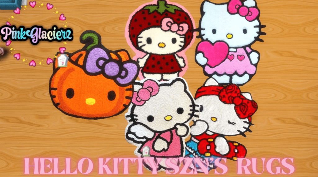 Assorted Hello Kitty Rugs Set [ALPHA]