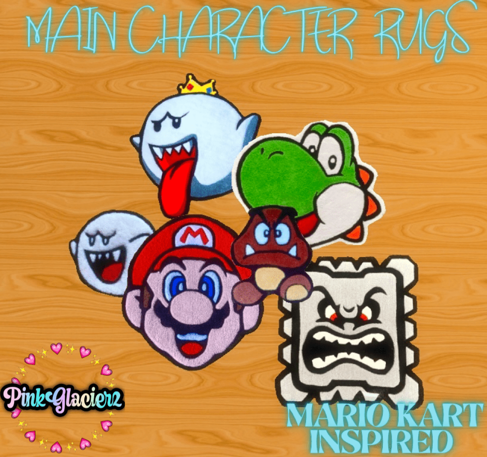 Assorted Super Mario Rugs Set [ALPHA]