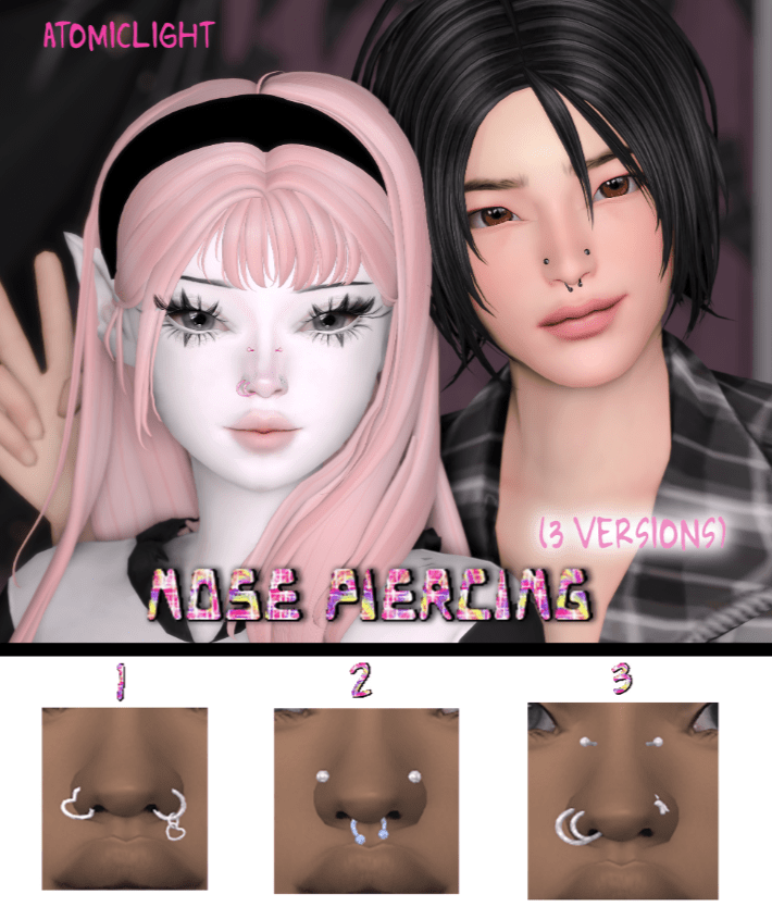 Nose Piercing Accessories for Male and Female [ALPHA]