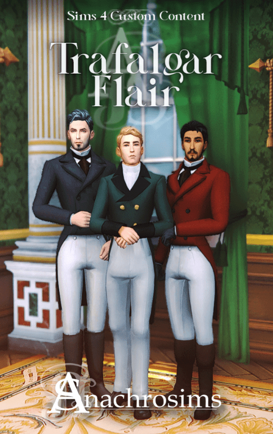 Regency-Era Outfits for Male [MM]