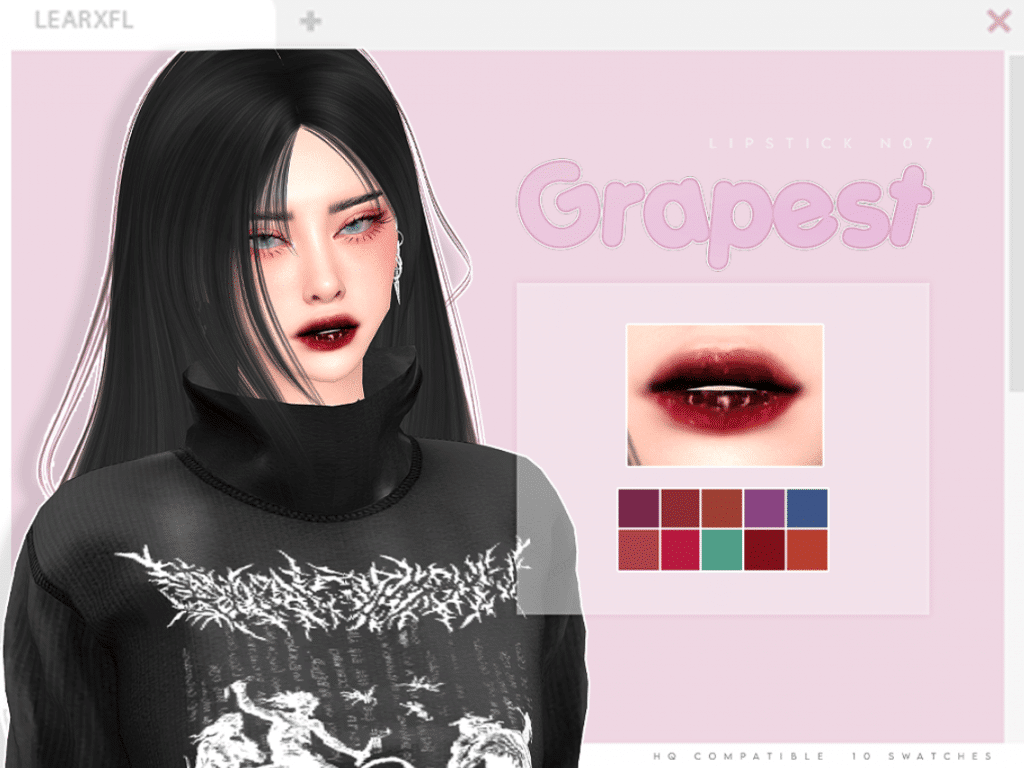 Grapest Lipstick Makeup for Female [ALPHA]