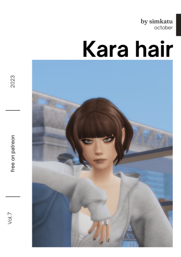 Kara Short Hairstyle for Female [MM]