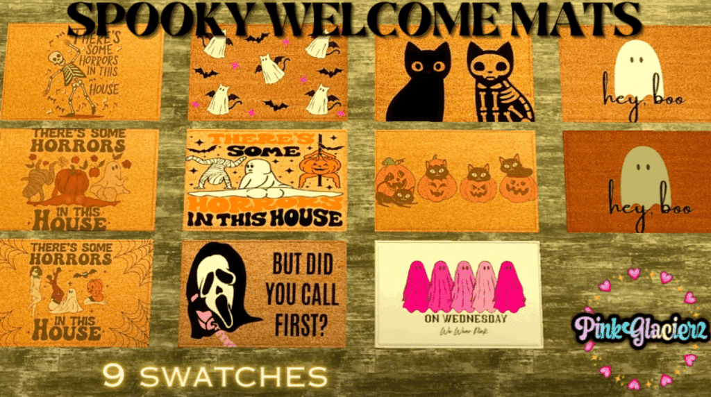 Spooky Welcome Mats [ALPHA]