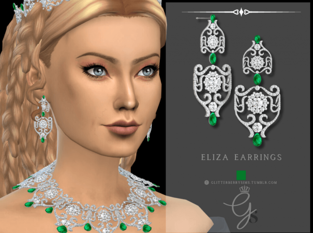 Eliza Elegant Jade Earrings for Female [ALPHA]