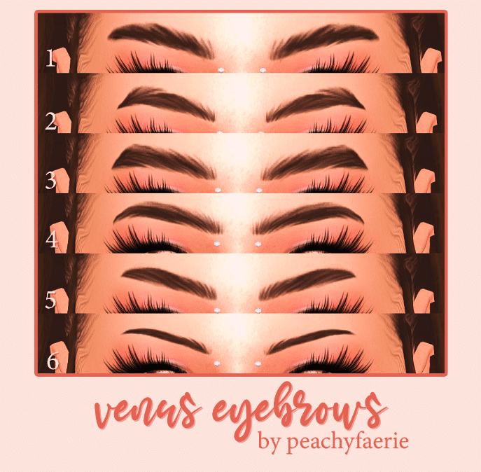 Stylish Venus Eyebrows for Male and Female [MM]