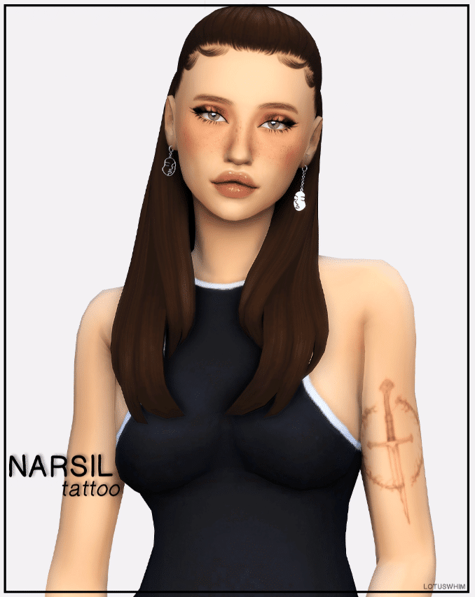 Narsil Arms Tattoo for Male and Female [MM]