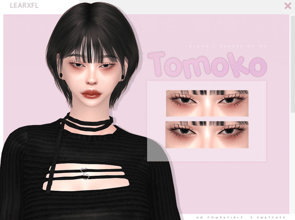 Tomoko Blush Makeup for Male and Female [ALPHA]