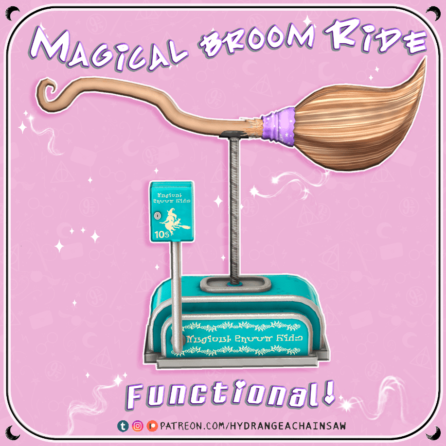 Functional Magical Broom Ride [MM]