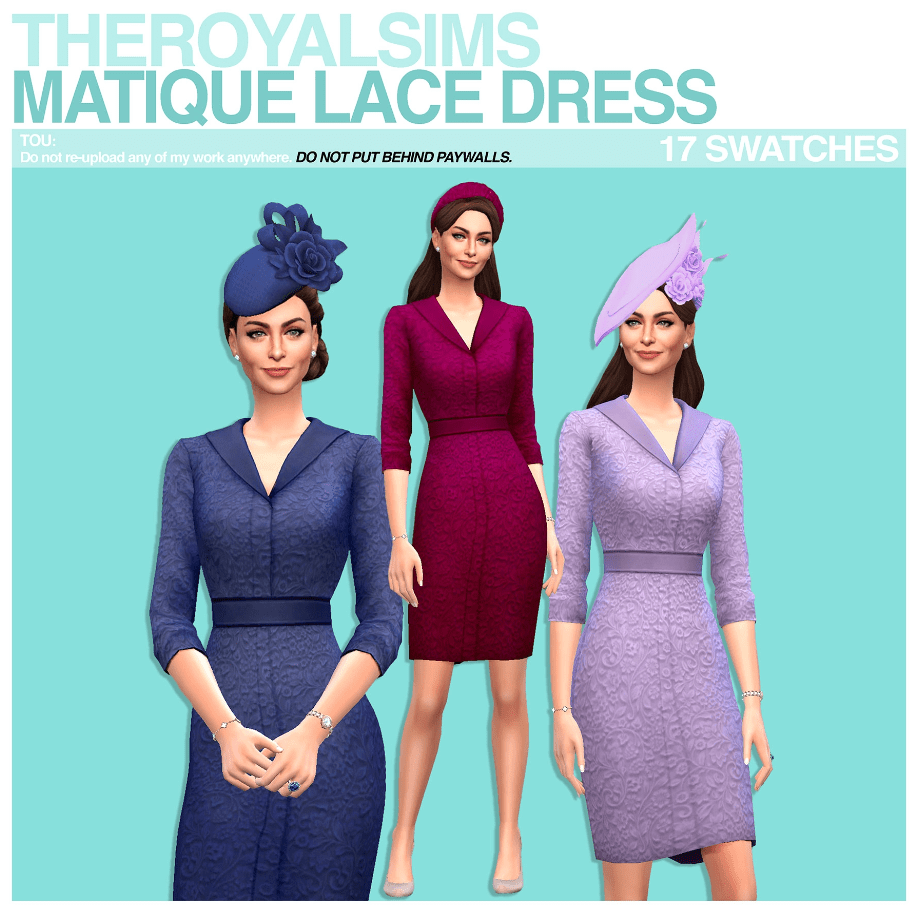 Short Elegant Matique Lace Dress [MM]