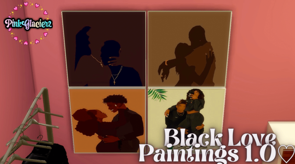 Black Love Paintings Set [ALPHA]