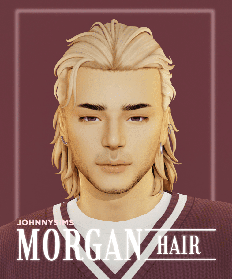 Morgan Stylish Slick Back Hairstyle for Male and Female [MM]