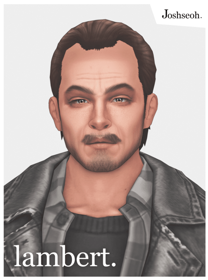 Lambert Short High Hairline Hairstyle for Male [MM]