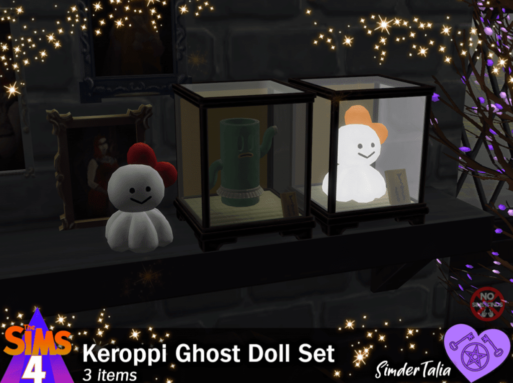 Keroppi Ghost Doll Decor Set (Ghost Doll/ Decor/ Empty Cabinet) [MM]