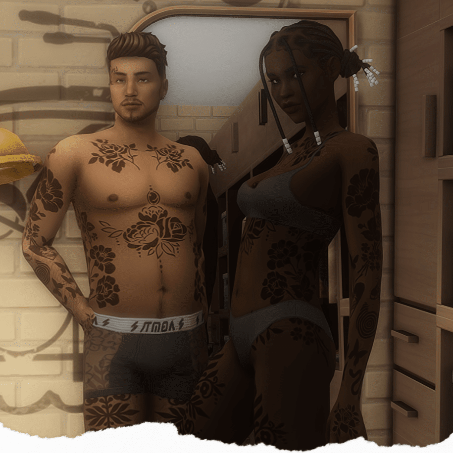 Full Body Tattoo for Male and Female