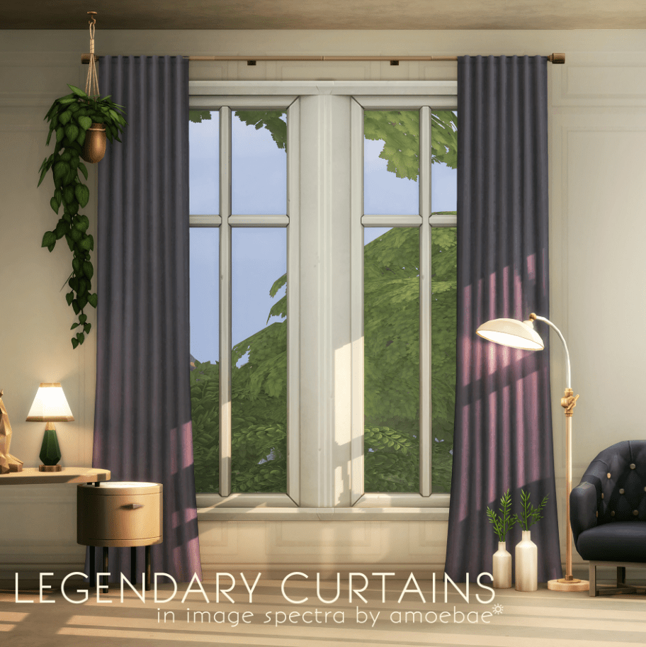 Legendary Curtain Set (Curtain Rod/ Curtain) [MM]