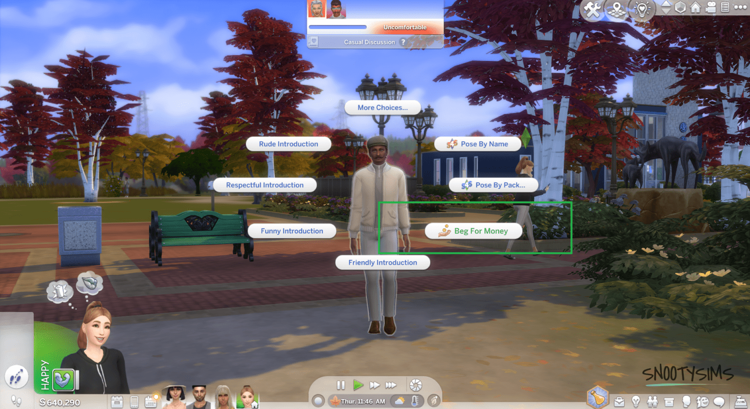 Begging Mod: Make Instant Simoleons In The Sims 4!