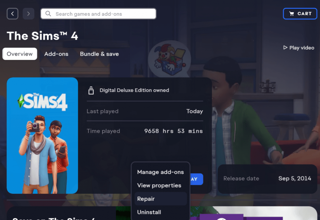 This pops up ever time I try to play the game and I can't play sims 4.  Please help! (It only happens for the sims. I've tried almost everything. :  r/sims4cc