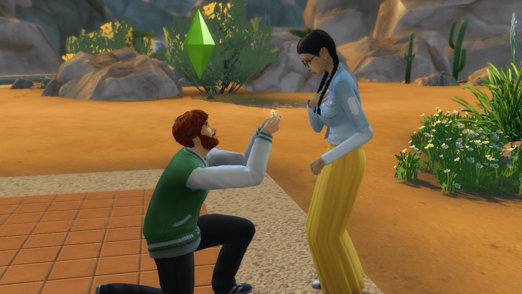 Use the marriage cheat for Sims and get your two lovebirds wed right away! 