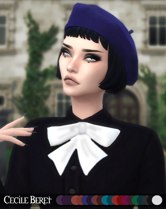 Academia Cecile Beret for Female