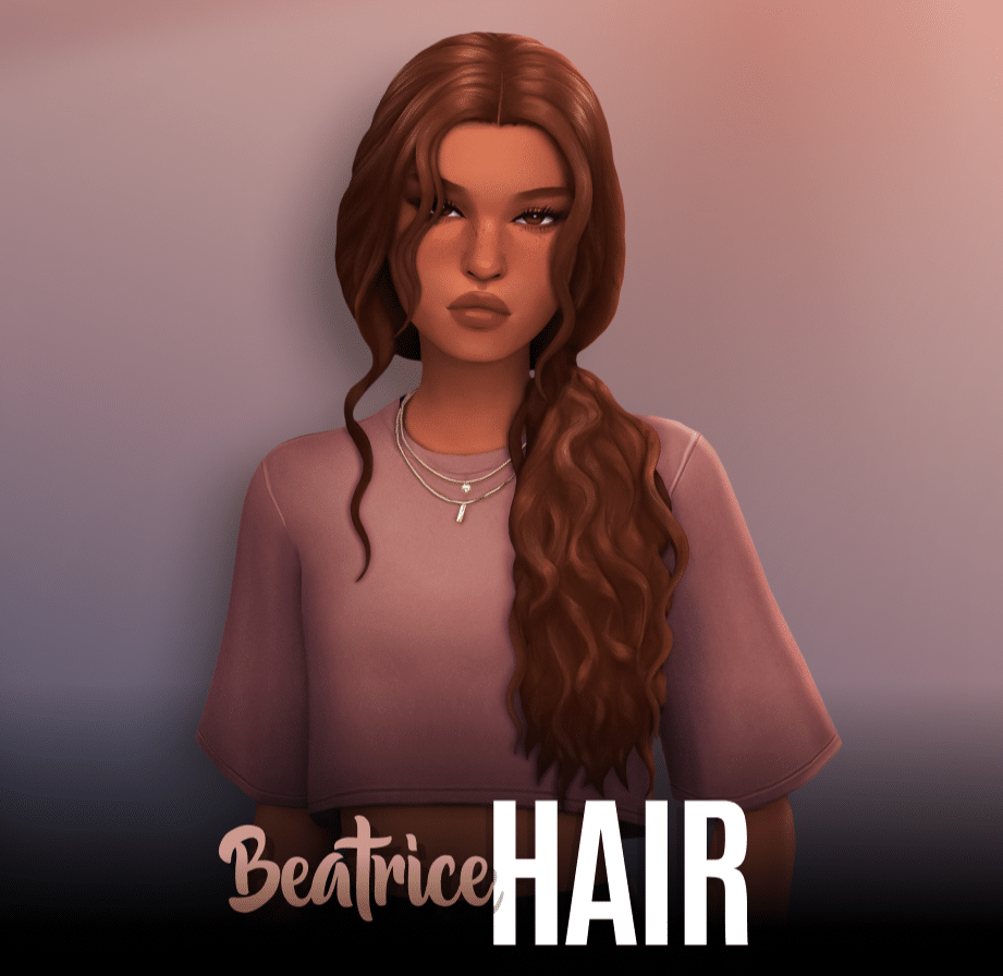 Beatrice Stylish Curly Ponytail Hairstyle