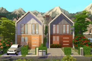 Eco Twin Houses by Eldircora