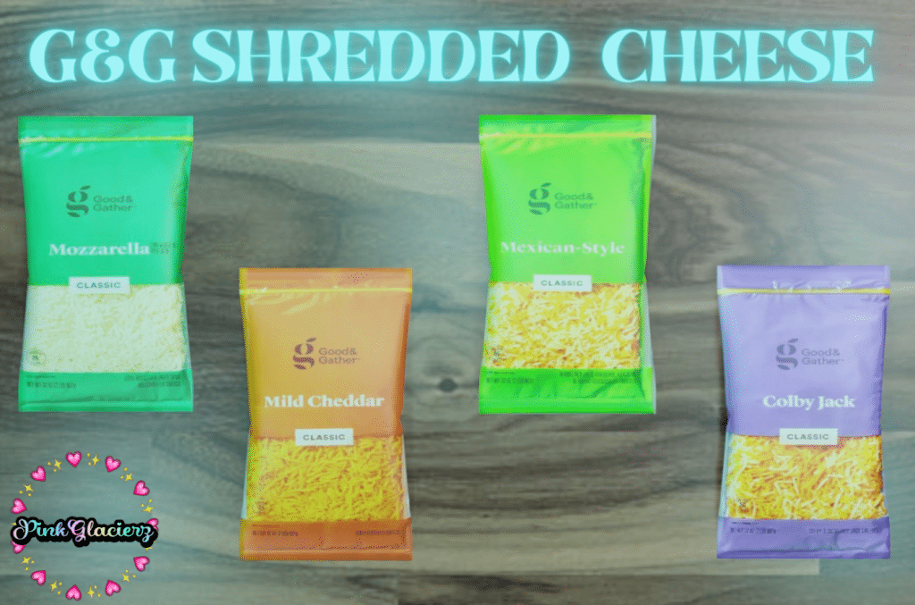 G&G shredded cheese food kitchen decor