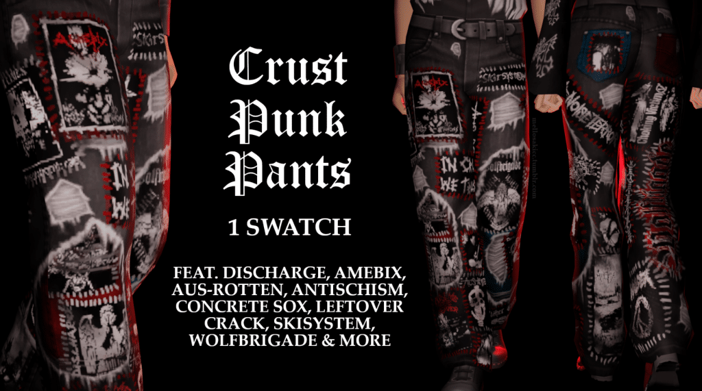 Gothic Crust Pank Pants