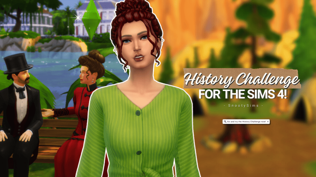 Try the History Challenge for The Sims 4!