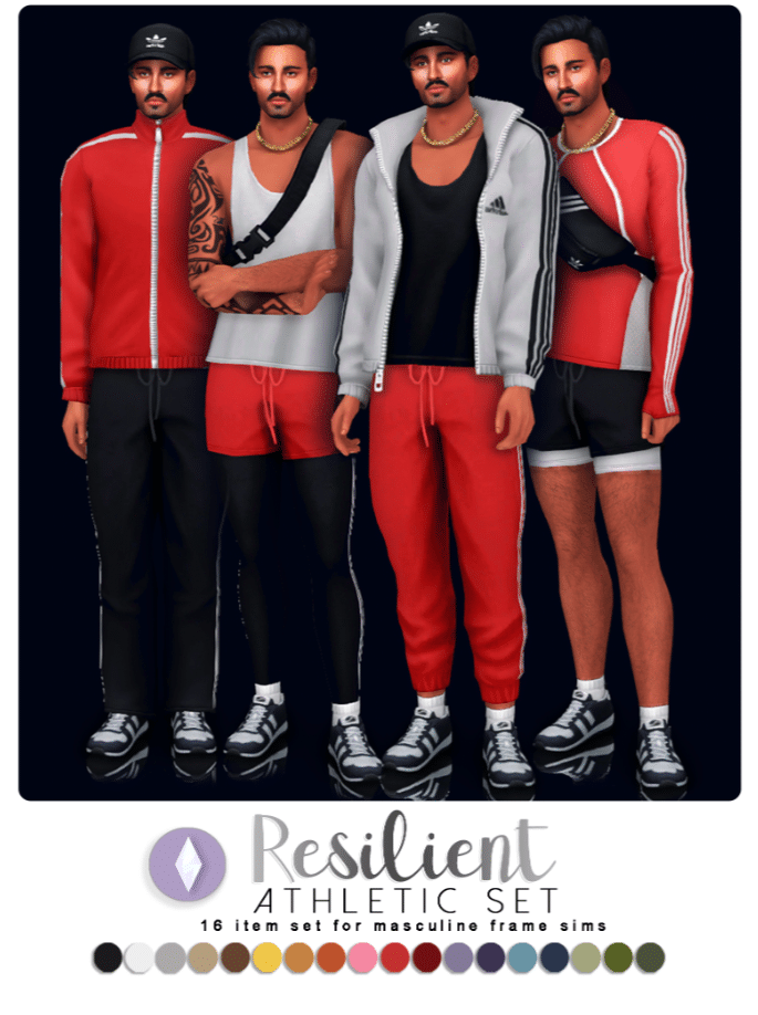 Resilient Athletic Set Redux for Male
