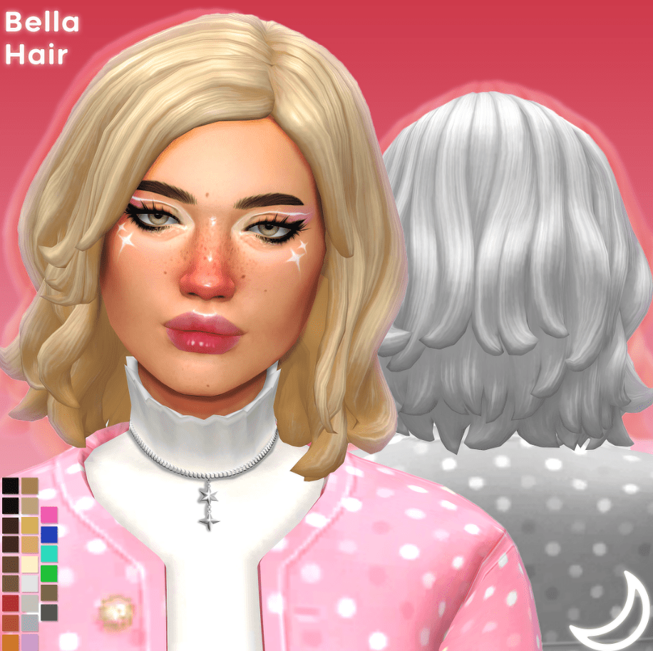 Bella Layered Short Hairstyle for Female [MM]