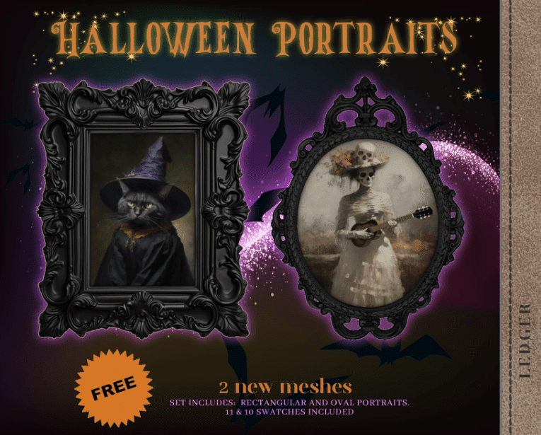 Halloween Portraits Wall Decor [ALPHA]