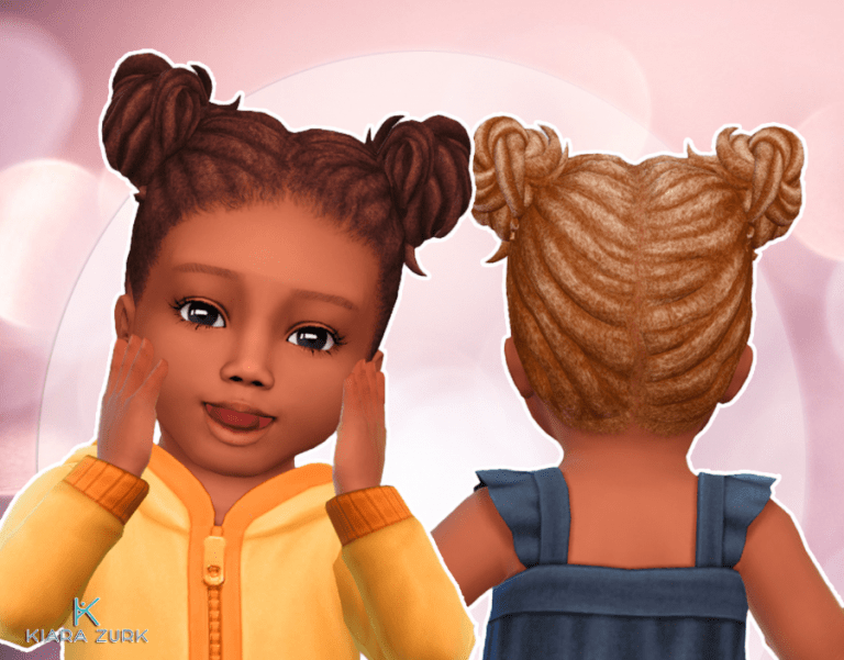 Pigtails Bun Dreads for Infants [MM]