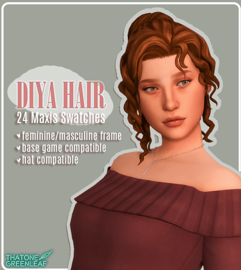 Short Curly Hair for Male and Female [MM]